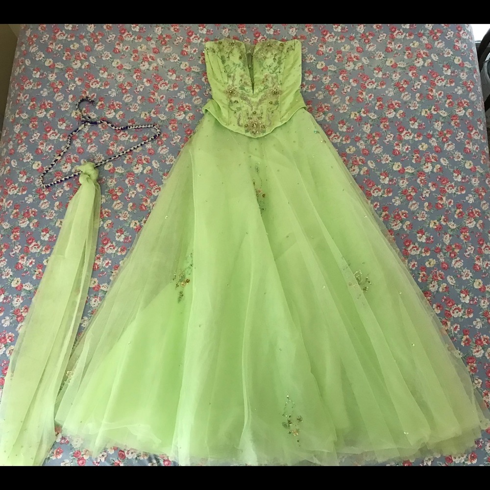 Mori Lee Strapless Ball Gown/Prom Dress